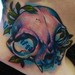 Tattoos - Cat Skull Neck Tattoo - 45823